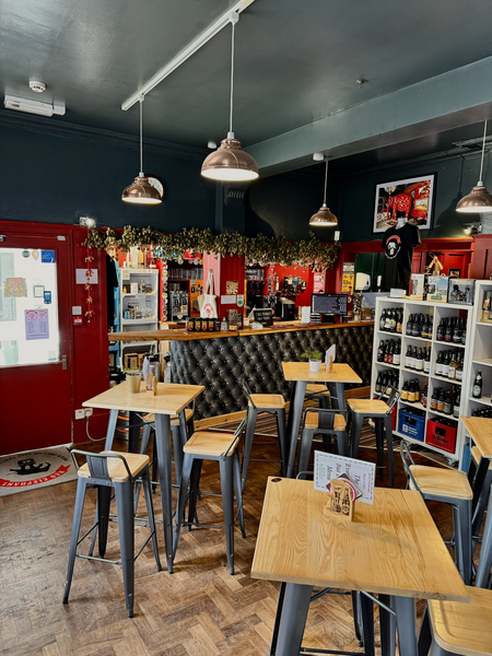 Red Elephant Beer Cellar - The Bar Area