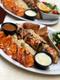 Jay C's Dejeuners et Pub Urbain - Brochette de poulet et 5 crevettes