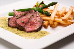 Prime Top Sirloin with a Bearnaise Sauce