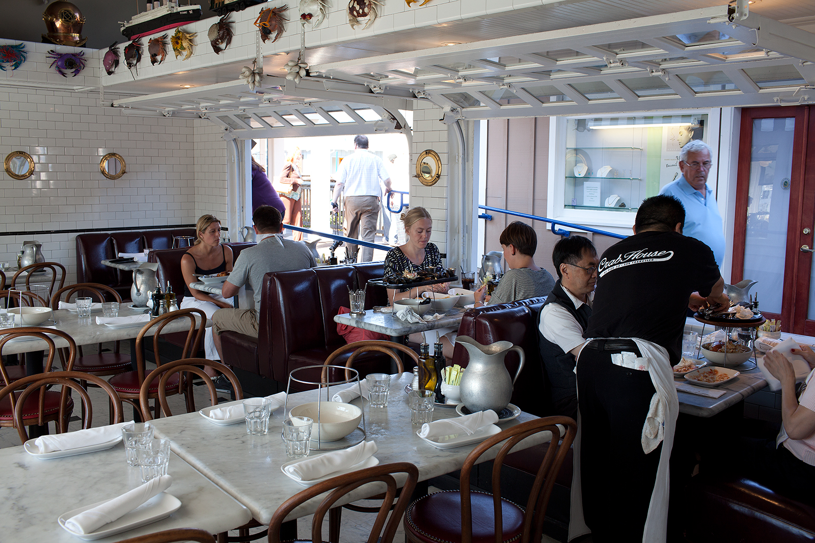 CRAB HOUSE AT PIER 39, San Francisco - Fisherman's Wharf - Menu