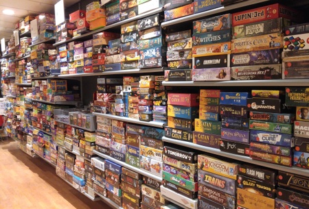 Gameopolis - Board Game Wall