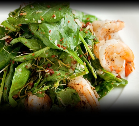 Nobu - Baby Spinach and Shrimp
