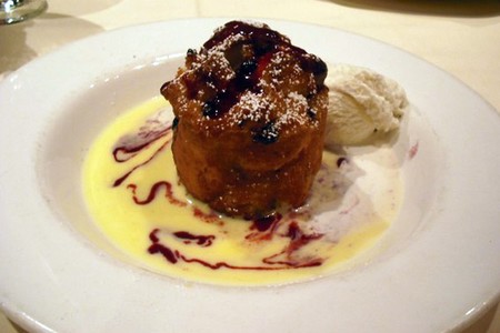 Roaring Fork - Hot Huckleberry Bread Pudding