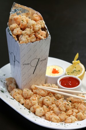 N9NE Steakhouse - Popcorn Shrimp