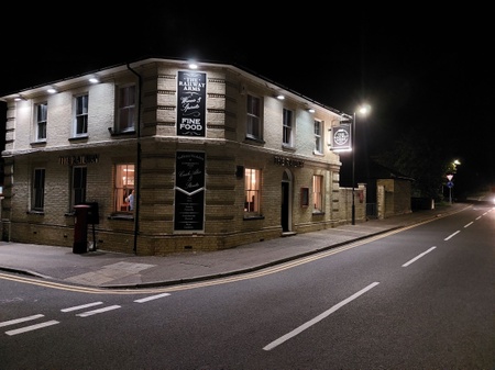 The Railway Arms - Railway Arms at Night