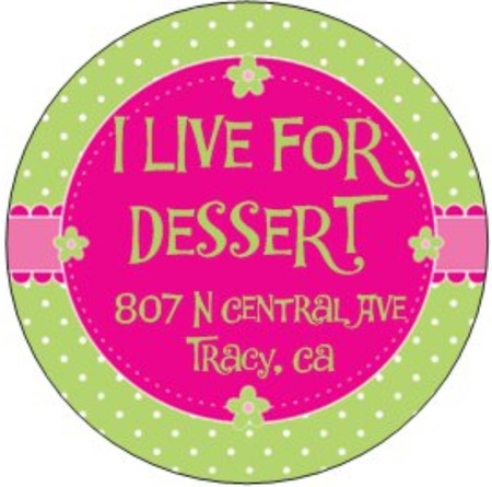 I Live for Dessert - LOGO