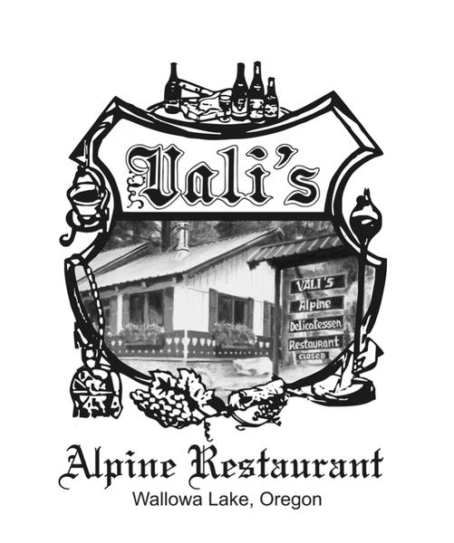 Vali's Alpine Restaurant - Valis Logo