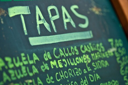 Sevilla Nightclub - tapas menu