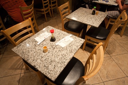 Ikiru Japanese Restaurant - tables