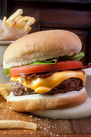 P.J. Clarke's New York Chophouse - Juicy Cheeseburger with Fries
