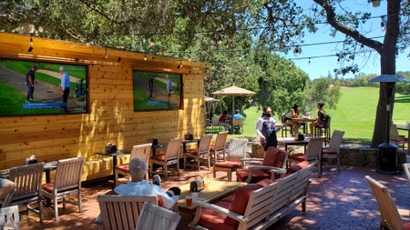 Coupa Cafe - Stanford Golf Course - Outdoor Patio