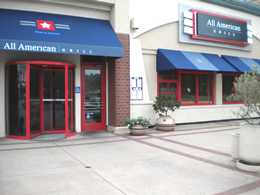 All American Grill Entrance