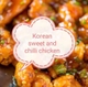 Korean and Chinese BBQ - Korean Sweet and Chill chicken