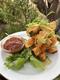 Adrift Cafe - Zucchini and eggplant fries