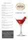 The Bold Forester - Cocktail List Page 2
