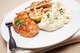 Spark Woodfire Grill - Atlantic Salmon with chive mashed potatoes
