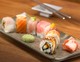 Sally's Seafood on the Water - Rainbow Sushi Roll